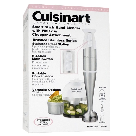 送料無料】Cuisinart ハンドブレンダー CSB-77J2BSW: オンライン