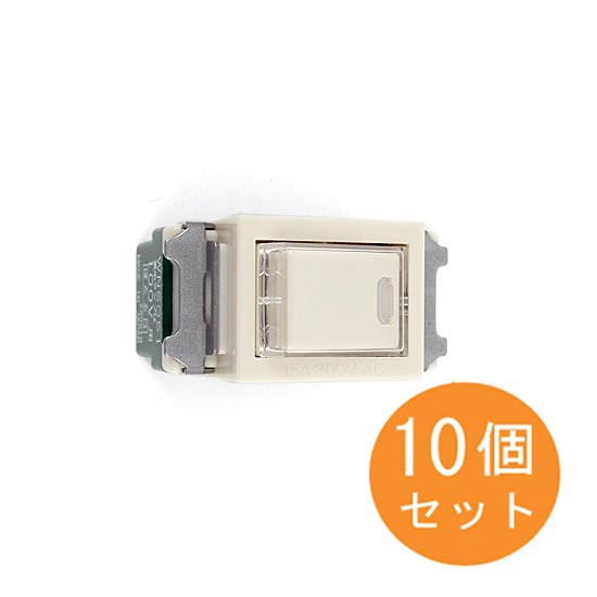 送料無料】Panasonic 埋込ほたるスイッチB 10個セット WN5051