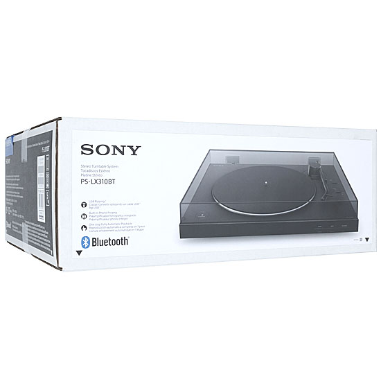 送料無料】SONY ステレオレコードプレーヤー PS-LX310BT: オンライン ...