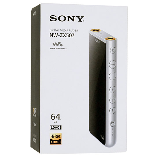 【美品】【ケース付き】Sony NW-ZX507 64GB シルバー