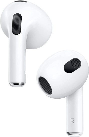 送料無料】APPLE ワイヤレスヘッドホン AirPods 第3世代 MME73J/A