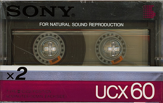 送料無料】SONY カセットテープ ハイポジション 60分 2本パック UCX 60