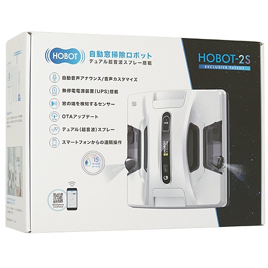 詳細は公式HPをご参照ください【美品】自動窓拭きロボットHOBOT-2S