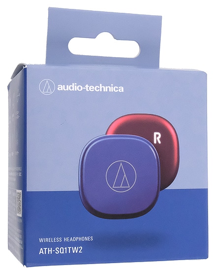 送料無料】audio-technica ワイヤレスイヤホン ATH-SQ1TW2 NRD