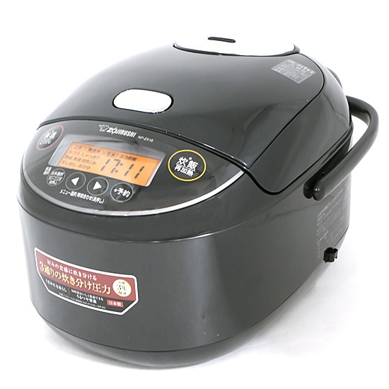 送料無料】ZOJIRUSHI 圧力IH炊飯ジャー 極め炊き 10合炊き NP-ZX18-BA