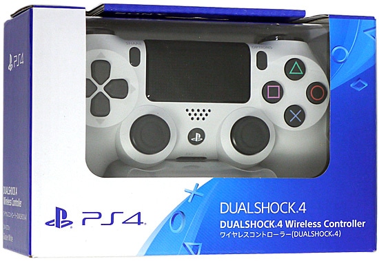【PS4】ワイヤレスコントローラー（DUALSHOCK 4）グレイシャーホワイト