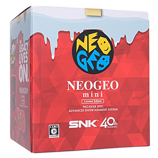 家庭用ゲーム機本体NEOGEO mini Christmas Limited Edition