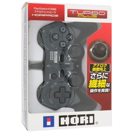 送料無料】HORI ホリパッド3 ターボプラス HP3-171 ブラック 