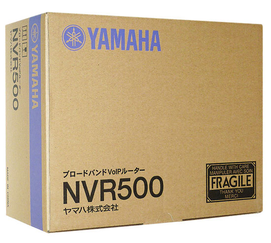 【新品(箱きず・やぶれ)】 YAMAHA製ブロードバンドVoIPルーター　NVR500