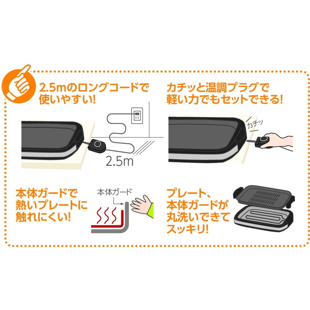 送料無料 象印 ホットプレート やきやき 深型プレートタイプ プレート2