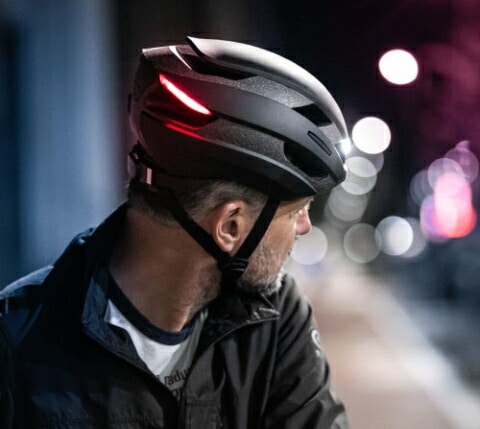 自転車用 ヘルメット ライト ヘッドライト ウインカー LED LUMOS Ultra