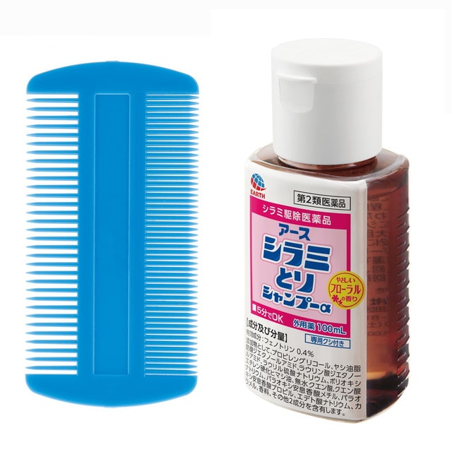 第2類医薬品】アース製薬シラミとりシャンプー100ML: サンドラッグe