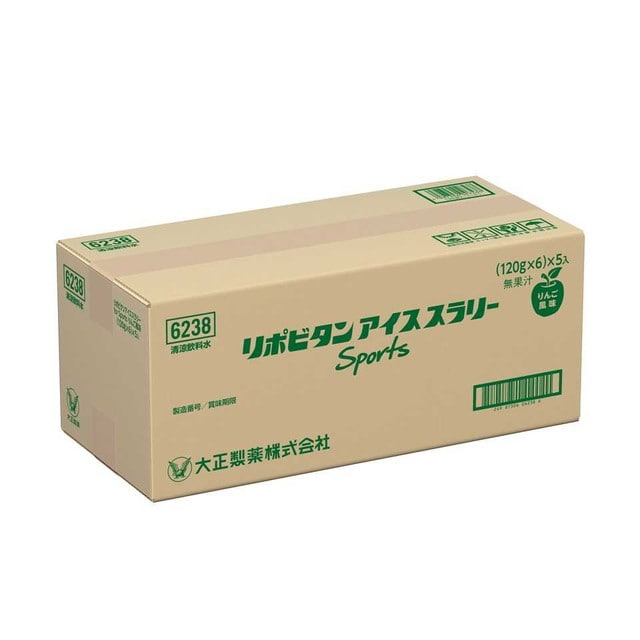 ◇大正製薬 リポビタンアイススラリー Sports りんご風味 120g×30個