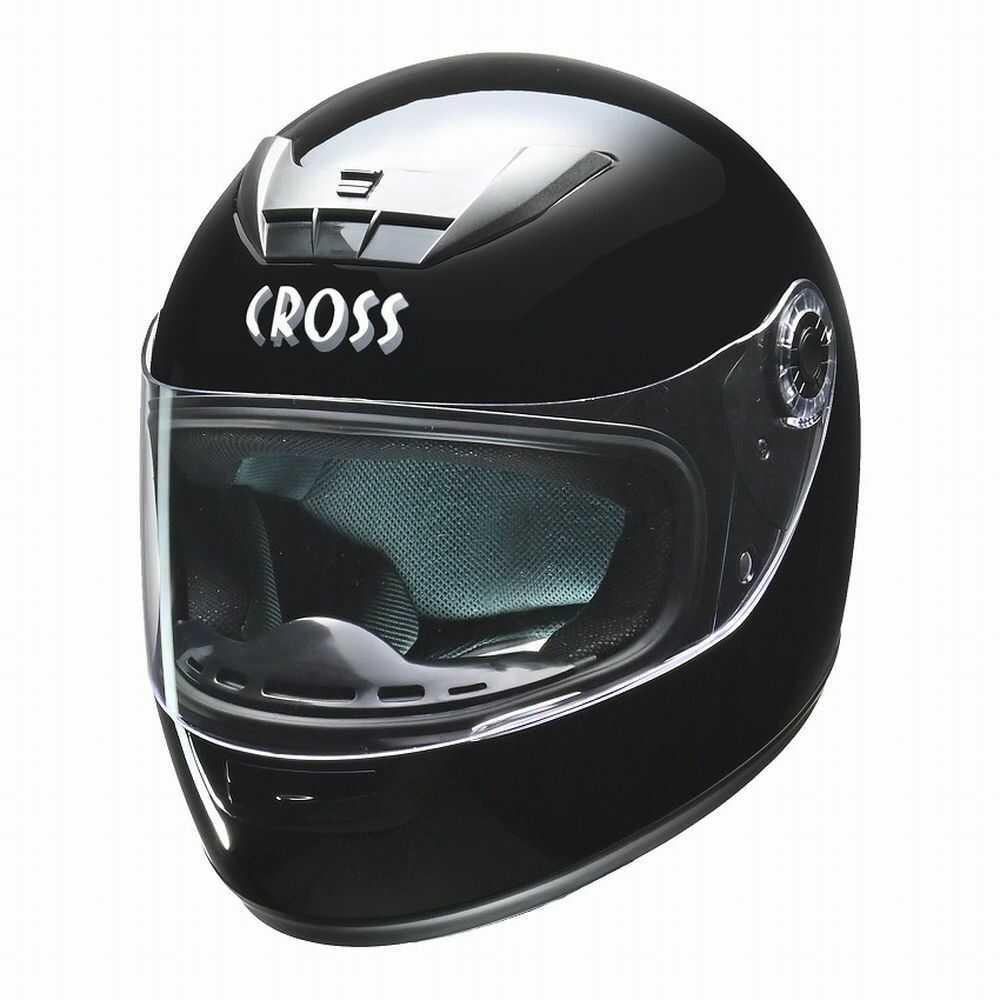 リード工業 CROSSフルフェイスヘルメット ブラック CR715 BK 1個: サン 