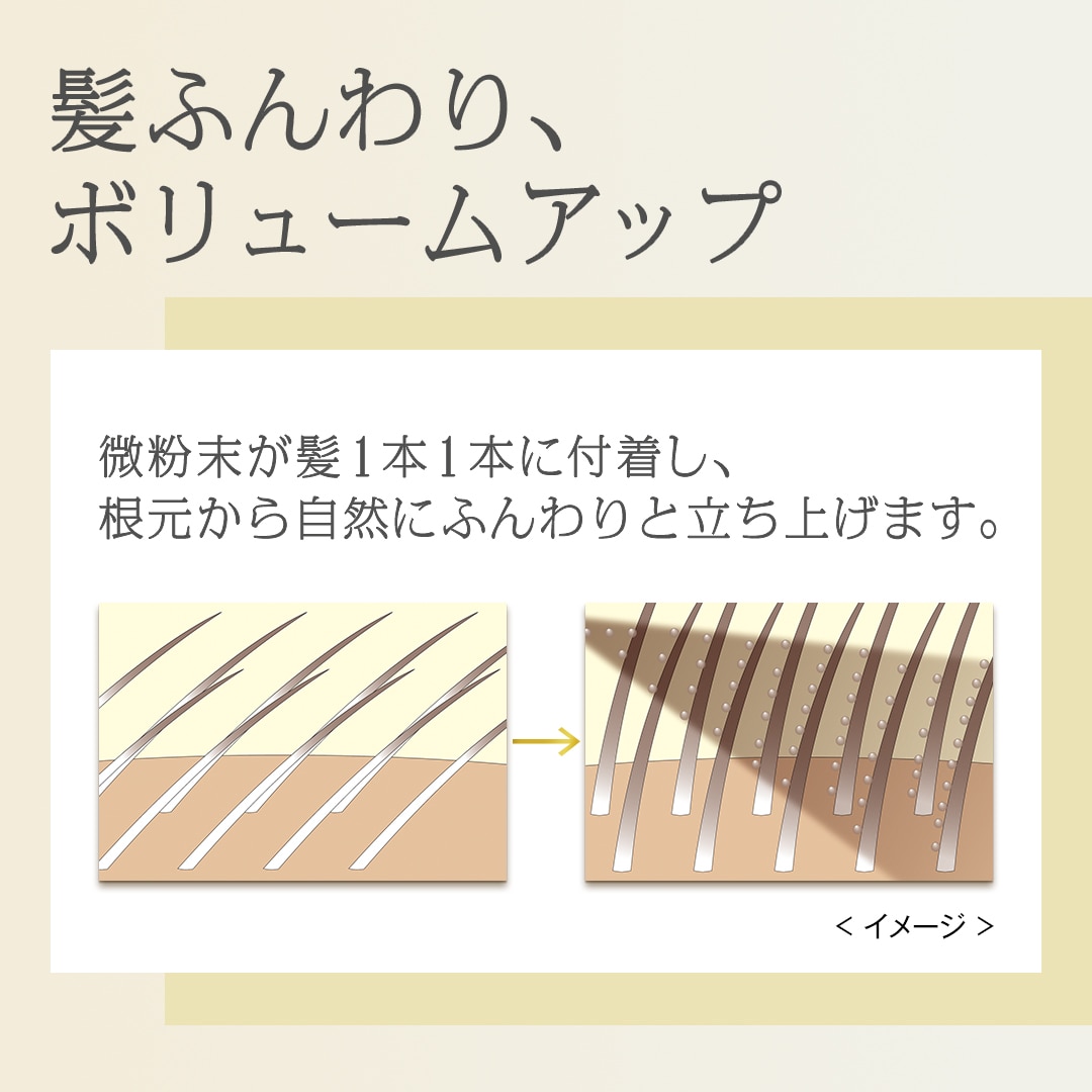 ビゲン グレイスタイル ツートーンカバースプレー ふんわりブラック