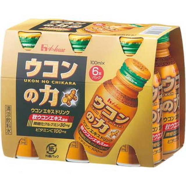 ◇ハウス ウコンの力 ウコンエキスドリンク 100ML x 6本入【5個セット