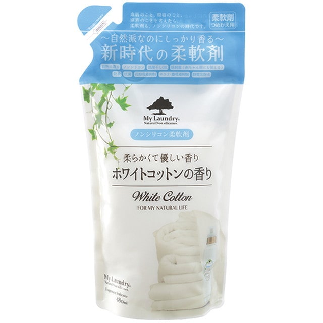 マイランドリー詰替用 ホワイトコットンの香り 480ml【2個セット】度: サンドラッグe-shop｜JRE MALL