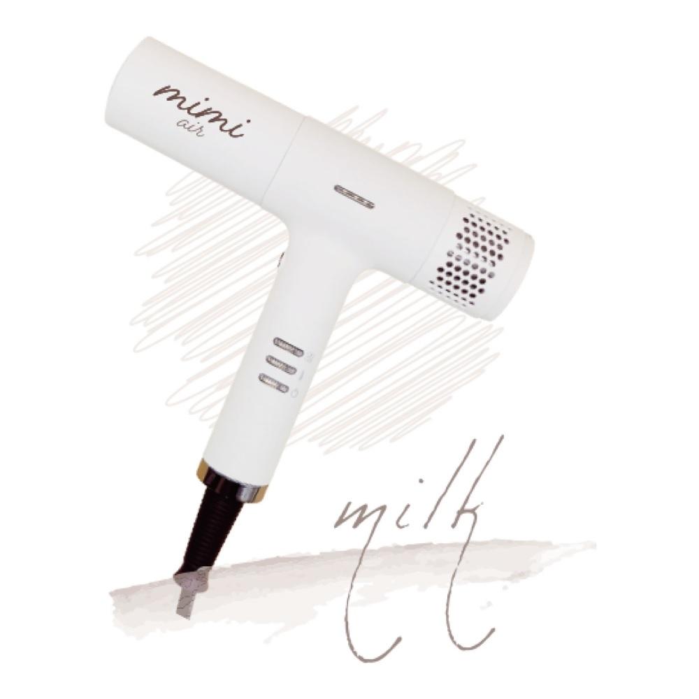 mimi-air　ミミエアー　ドライヤー　milk（白）60°C90°C120°C