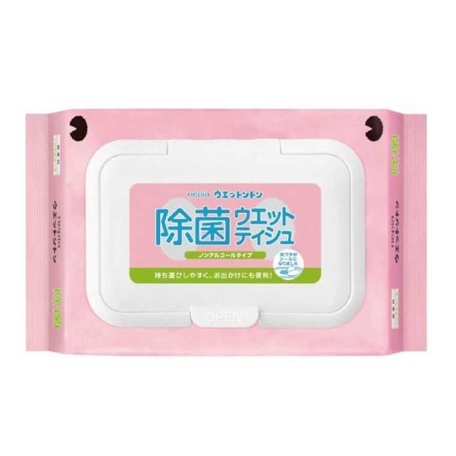 ネピアウエットントン除菌ウエットティシュ ノンアルコールタイプ50枚入 無香料: サンドラッグe-shop｜JRE MALL