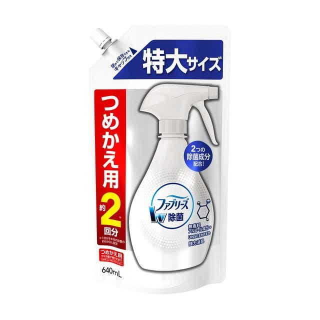 全商品オープニング価格！ P G ファブリーズ W除菌 詰め替え 特大 640mL megjc.gov.jm