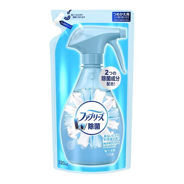 P＆G ファブリーズ あらいたてのお洗濯の香り 詰め替え 320ml【3個セット】: サンドラッグe-shop | JRE  POINTが「貯まる」「使える」JRE MALL