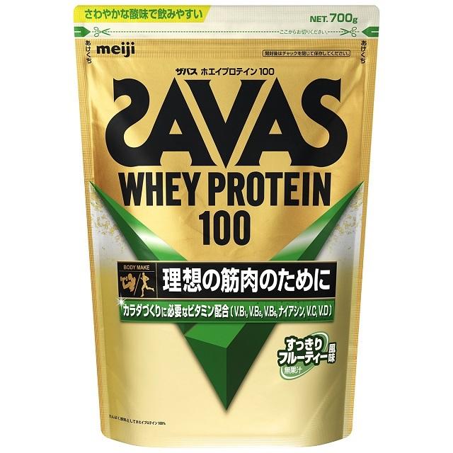 ◇明治 ザバス ホエイプロテイン すっきりフルーティー風味 700g: サン