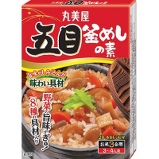 ◇丸美屋 五目釜飯の素 147G【10個セット】: サンドラッグe-shop｜JRE MALL