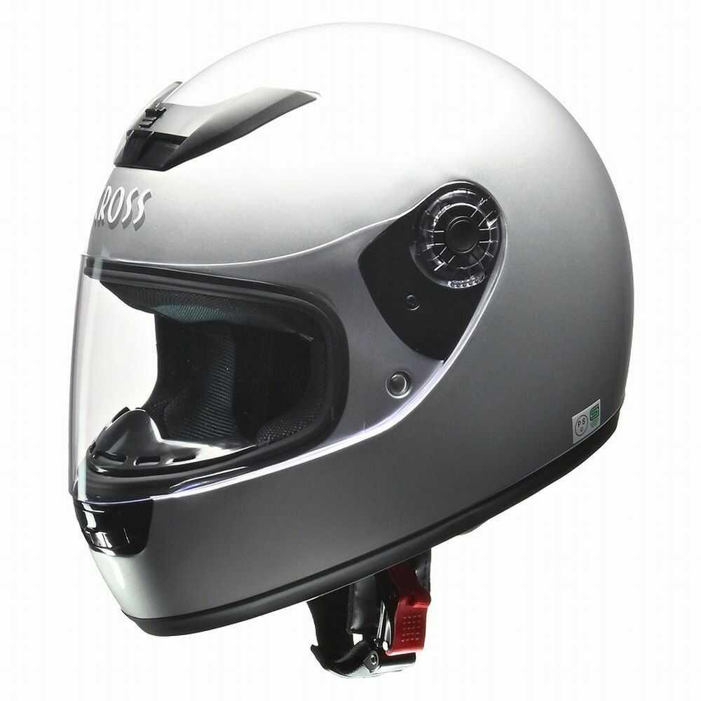 リード工業 CROSSフルフェイスヘルメット シルバー CR715 SI 1個: サン 