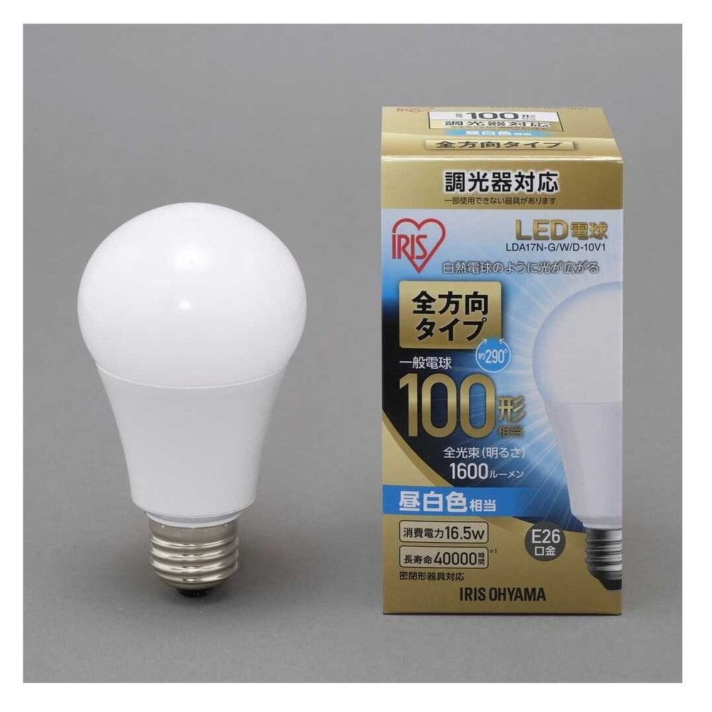 アイリス LDA18N LED電球 E26口金 昼白色 1740lm - awpcaps.com.br