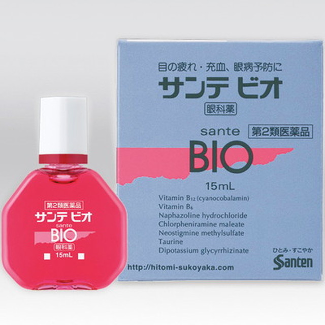 第2類医薬品】参天製薬サンテビオ 15ML【セルフメディケーション税制対象】: サンドラッグe-shop｜JRE MALL