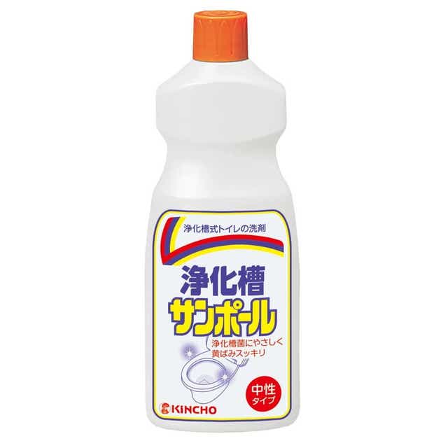 大日本除虫菊 KINCHO 浄化槽サンポール トイレ洗剤 500ml: サン