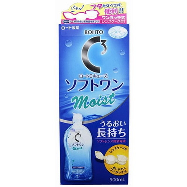 医薬部外品】ロート製薬ロートCキューブ ソフトワン モイストa 500ml