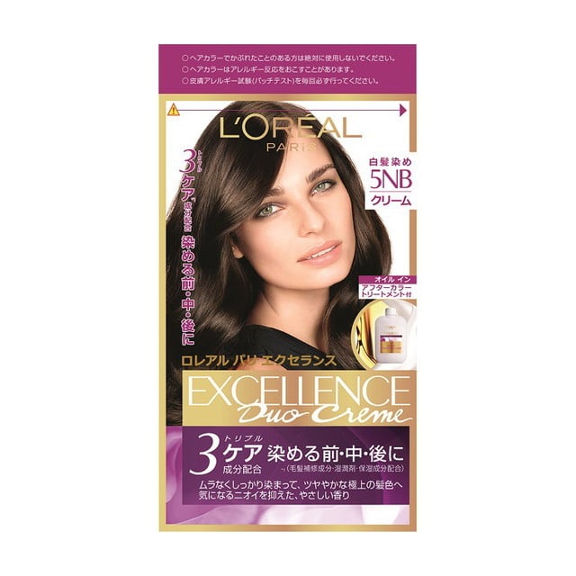 医薬部外品】ロレアルパリ エクセランス ヘアカラーNクリームタイプ