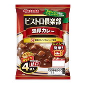 丸大食品 ビストロ倶楽部 濃厚カレー 甘口 4袋入【12個セット