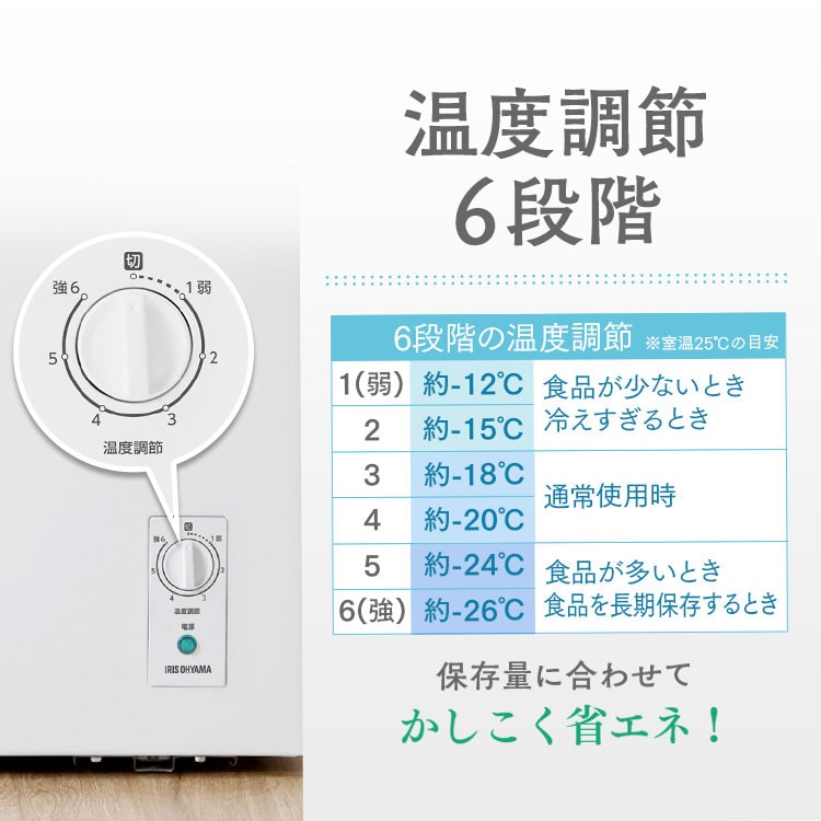 IRIS OHYAMA アイリスオーヤマ　ノンフロン冷凍庫　ICSD-20A-W