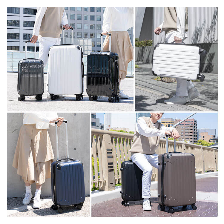 スーツケース KD-SCK Lサイズ MBK マッドブラック 【プラザセレクト 