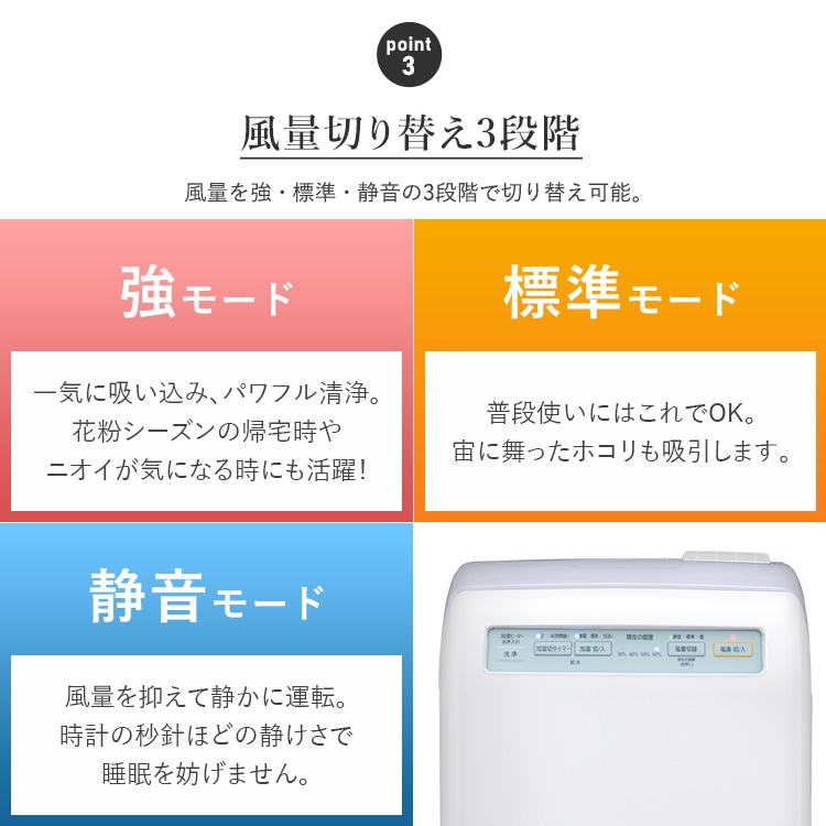 加湿空気清浄機 10畳 HXF-C25-W ホワイト 安心延長保証対象: アイリス