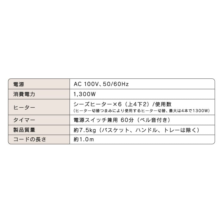 ノンフライ熱風オーブン リニューアル FVX-D14A-B ブラック 安心延長