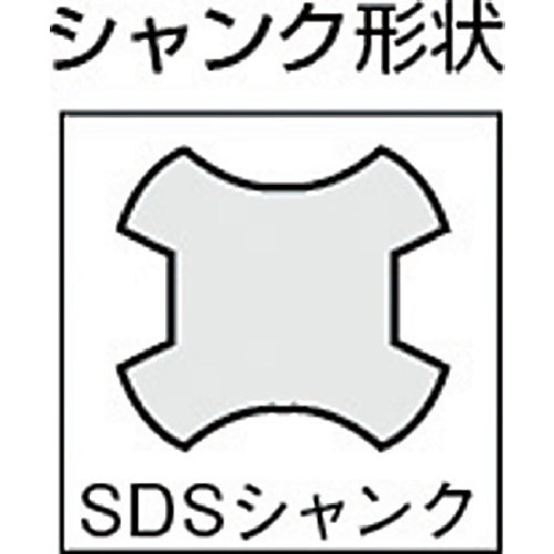 ESコアドリル 振動用80mm SDSシャンク ESV80SDS(ESV80SDS