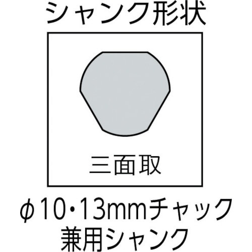 ESコアドリル 複合材用 65mm ストレートシャンク ESF65ST(ESF65ST