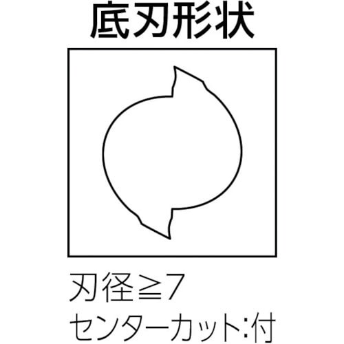 ソリッドエンドミル 2FEKM10022010《※画像はイメージです。実際の商品