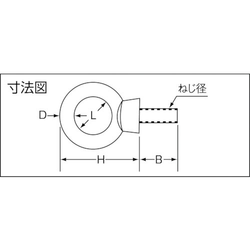 アイボルト M10 EB1000010(EB1000010): ビックカメラ｜JRE MALL