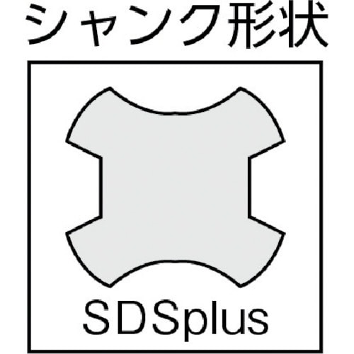 デルタゴンビットSDSプラス Φ17.0X316mm DLSDS17031《※画像はイメージ