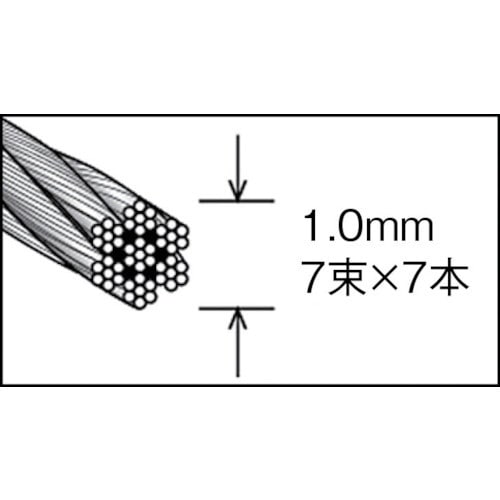 ステンレスワイヤロープ φ3mm×200m CWS3S200(CWS3S200): ビックカメラ