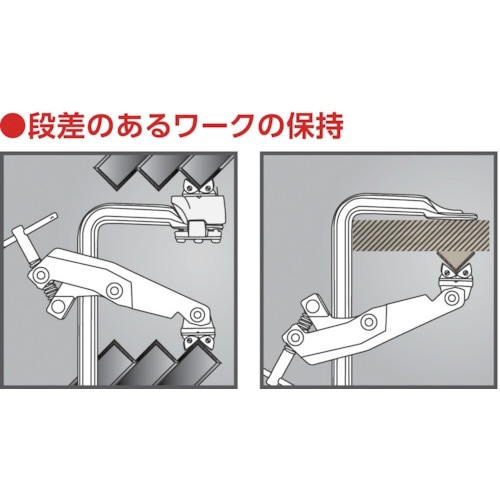 TRUSCO(トラスコ) カンチレバー型クランプ 開き150mm CTL-15-