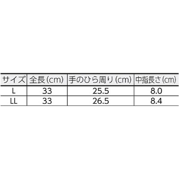 OR653L 東和コーポレーション ソフトビニスター防寒インナー付 L