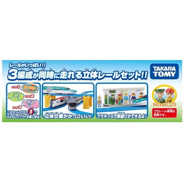 プラレール 駅とつながるプラキッズレールセット(ｴｷﾄﾂﾅｶﾞﾙﾌﾟﾗｷｯｽﾞﾚｰﾙ