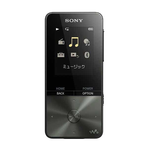 ウォークマンWALKMAN Sシリーズ ブラック NW-S313 [4GB][ウォークマン