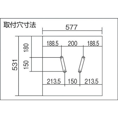 TRUSCO ボール盤台 UB-N13 【メーカー直送品・代金引換配送不可・時間