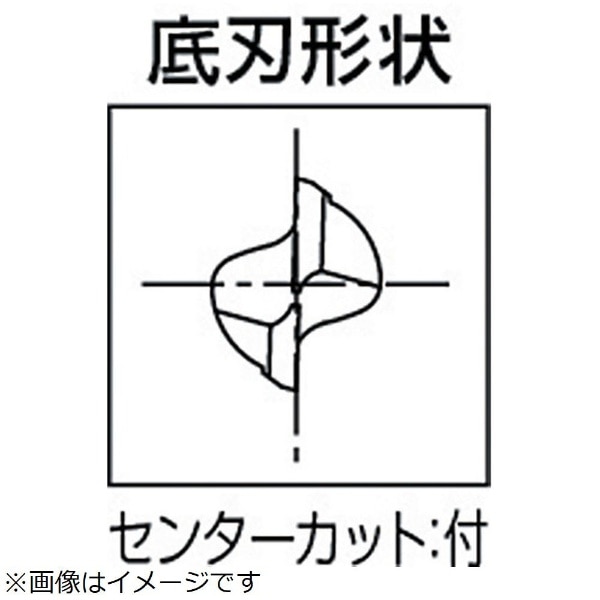 超硬エンドミル 2刃ショート 10 84020 MG-EDS-10(MGEDS10